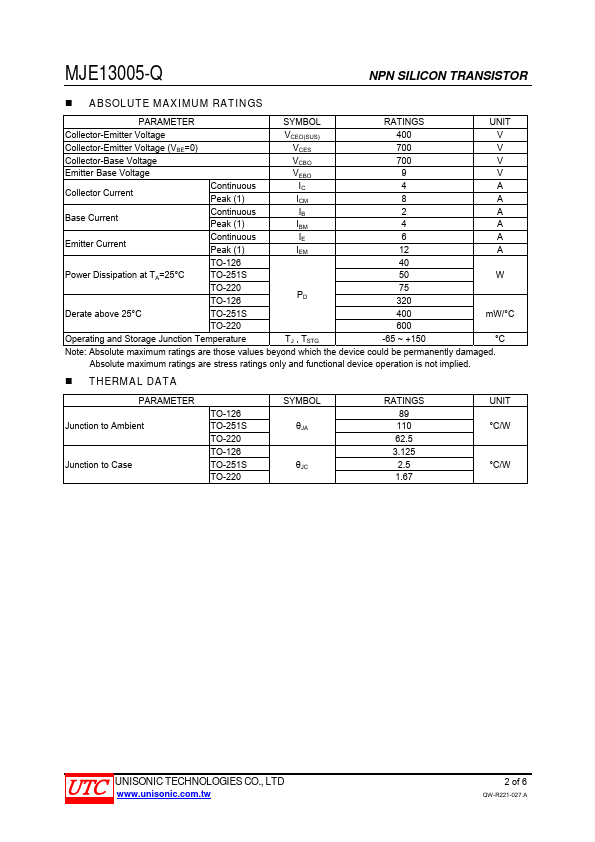 MJE13005-Q