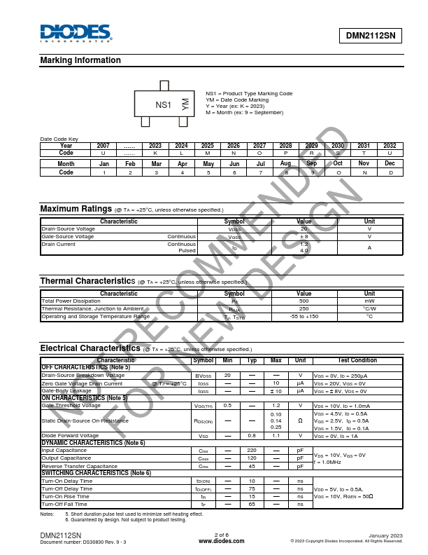 DMN2112SN