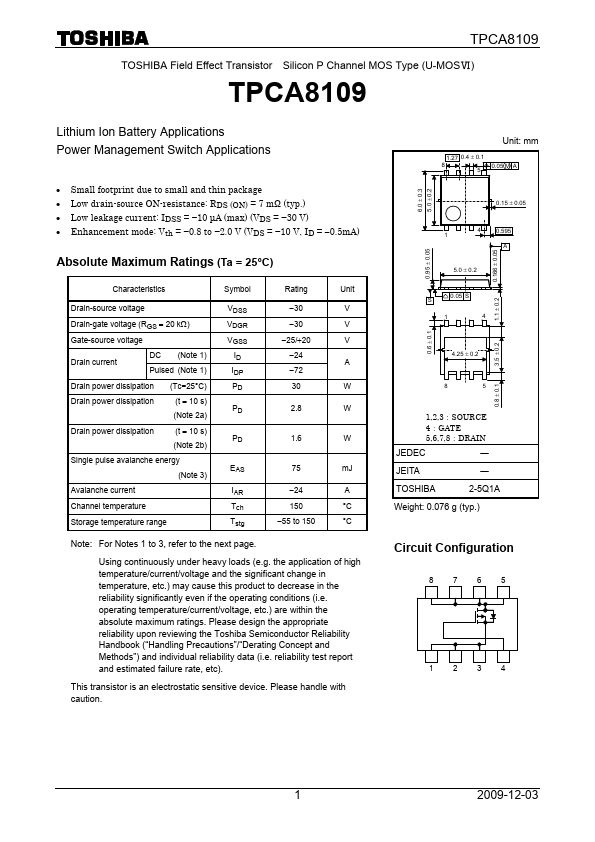 TPCA8109