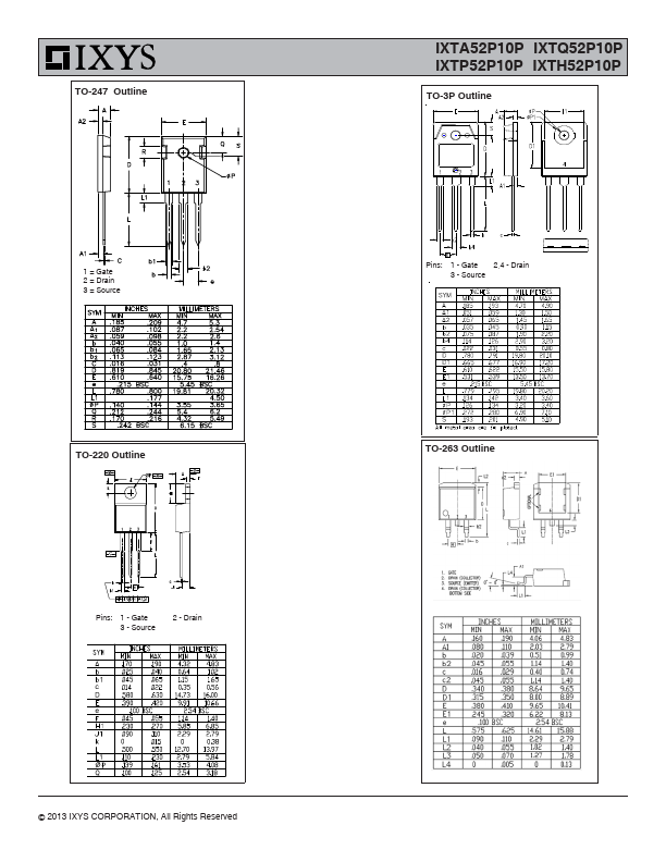 IXTP52P10P