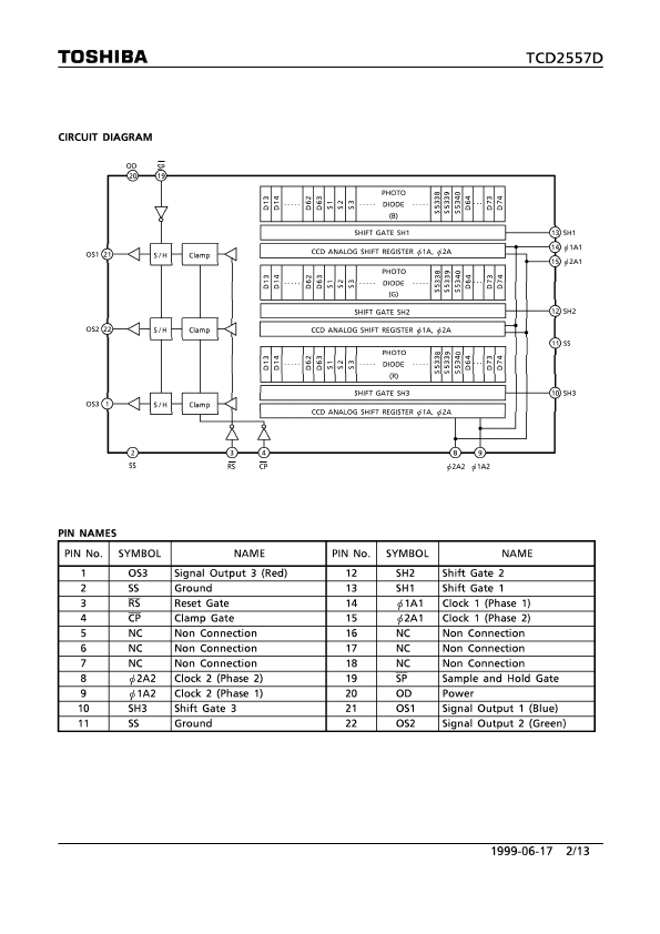 TCD2557D