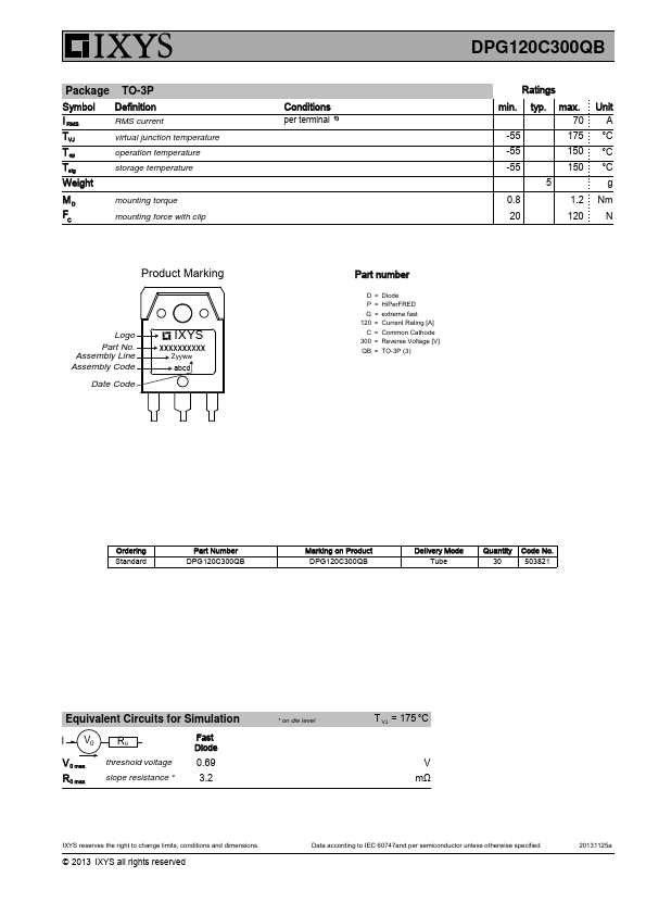 DPG120C300QB