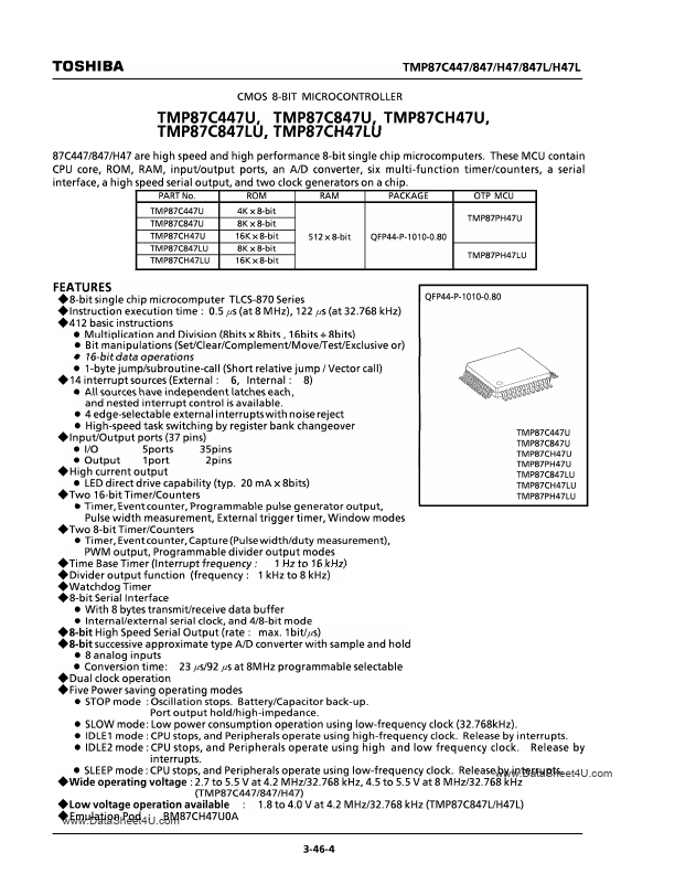 TMP87C847