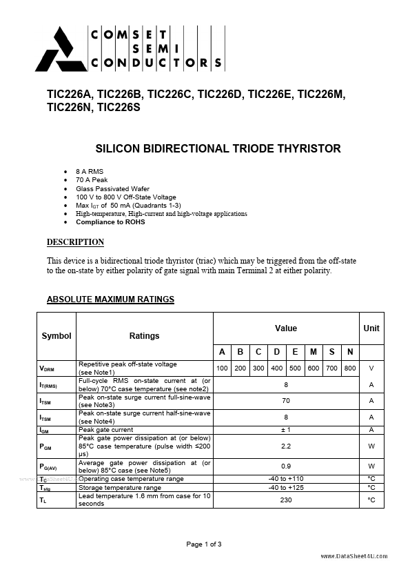 TIC226N