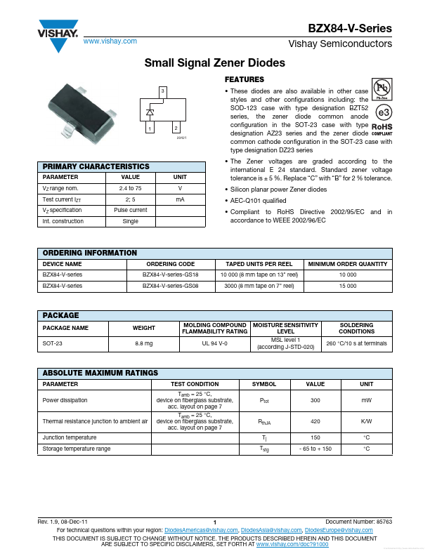 BZX84C51-V