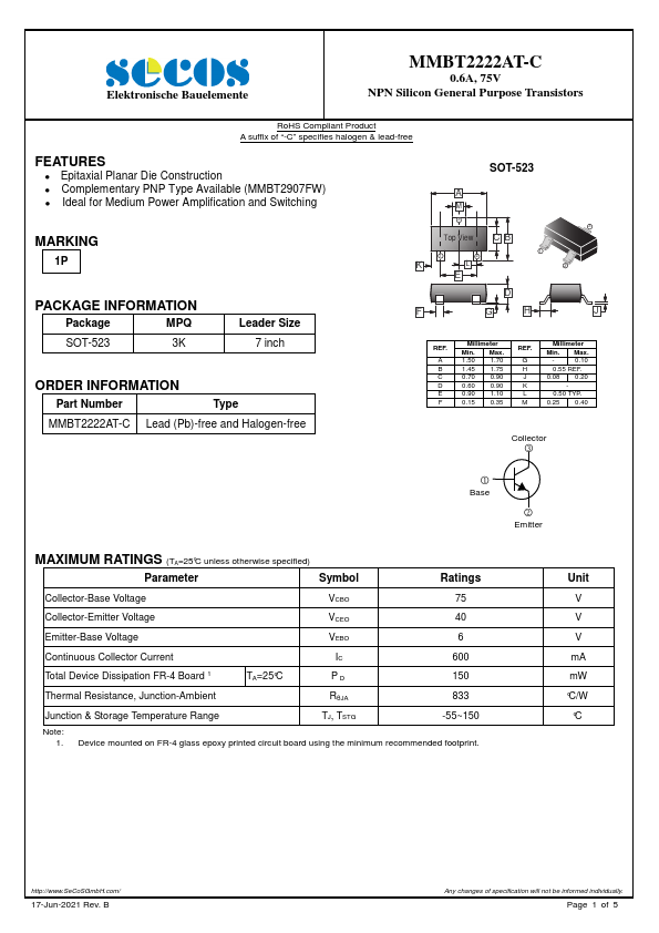 MMBT2222AT-C