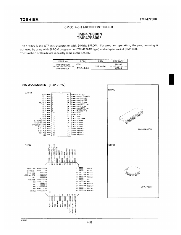 TMP47P800F