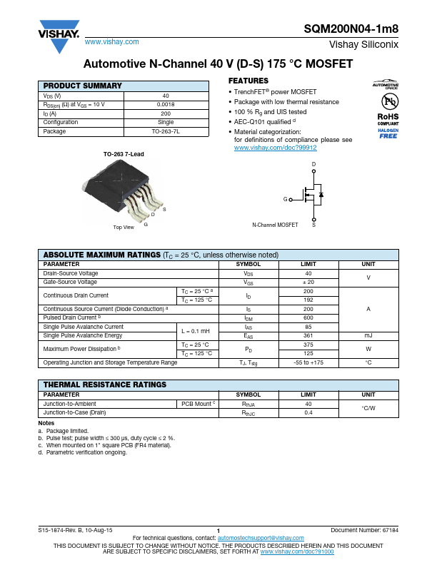 SQM200N04-1m8