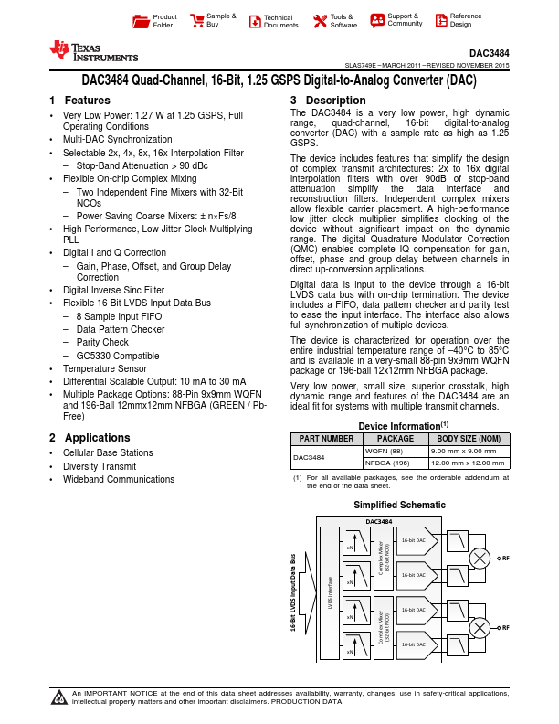 DAC3484