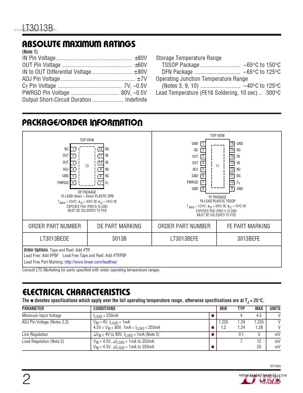 LT3013B