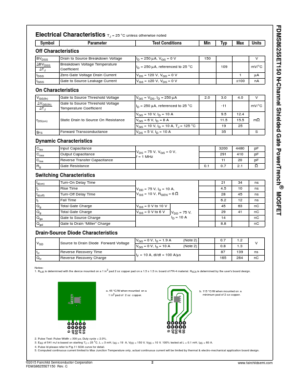 FDMS86255ET150