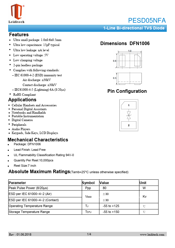 PESD05NFA