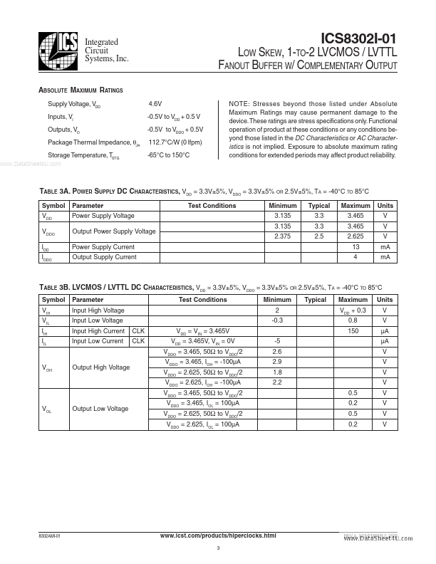 ICS8302I-01