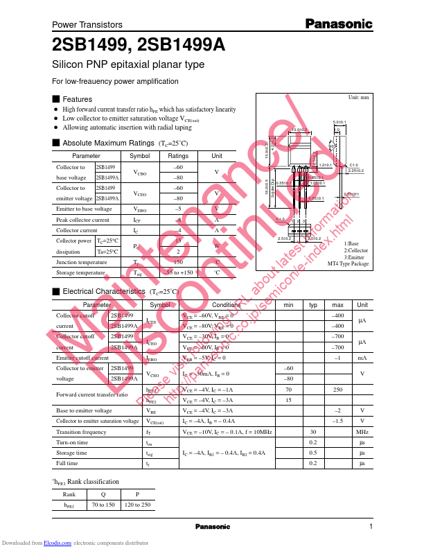 2SB1499