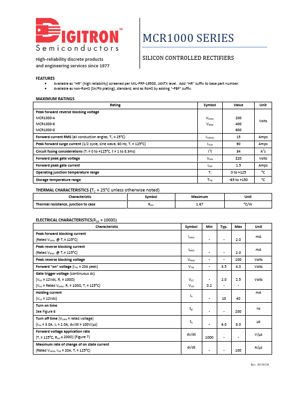 MCR1000-6