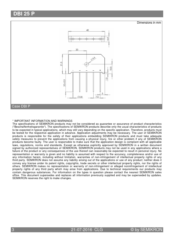 DBI25-12P