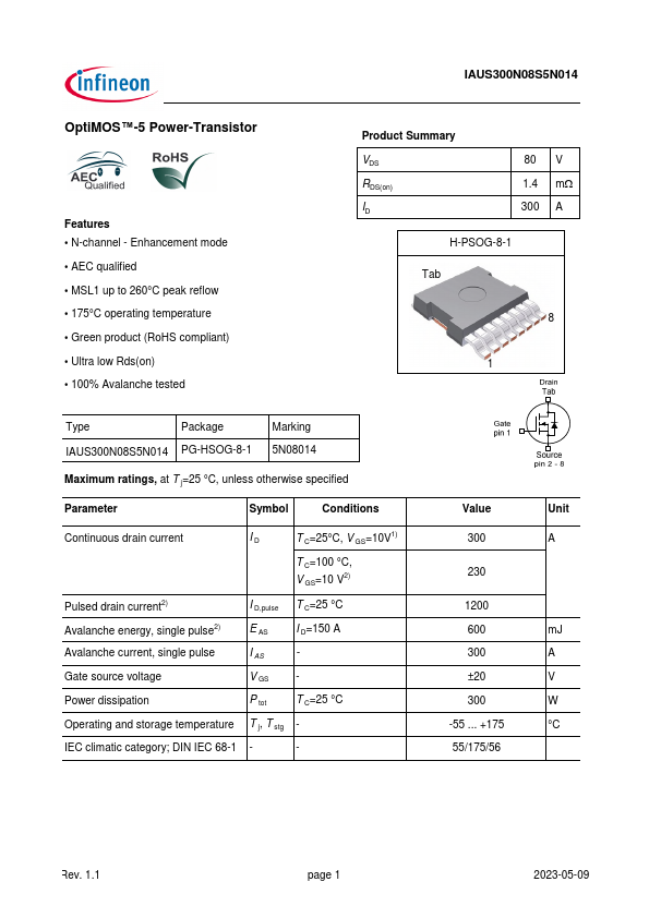 IAUS300N08S5N014