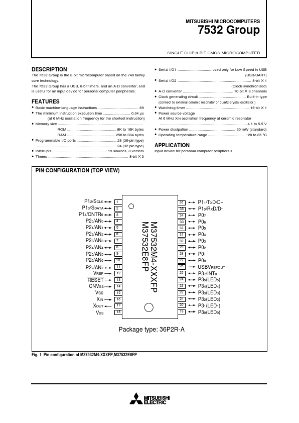 M37532E8FP