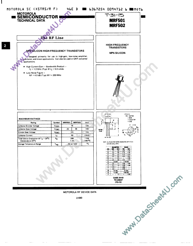 MRF502