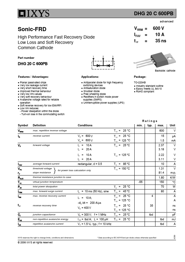 DHG20C600PB