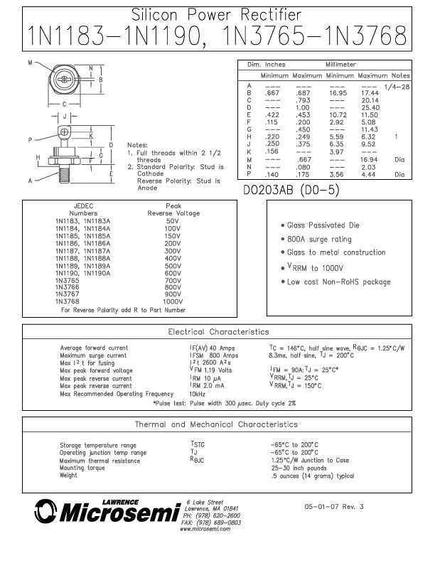 1N1188A