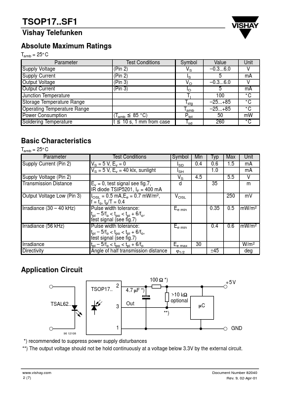 TSOP1730SF1