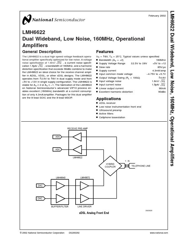 LMH6622