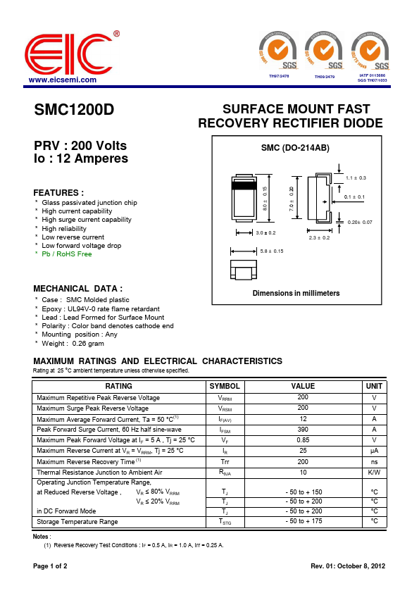 SMC1200D