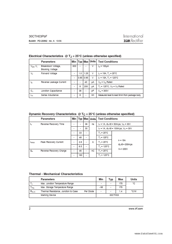 30CTH03PBF