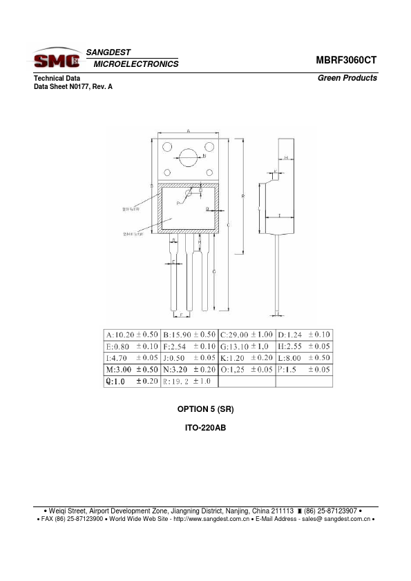 MBRF3060CT