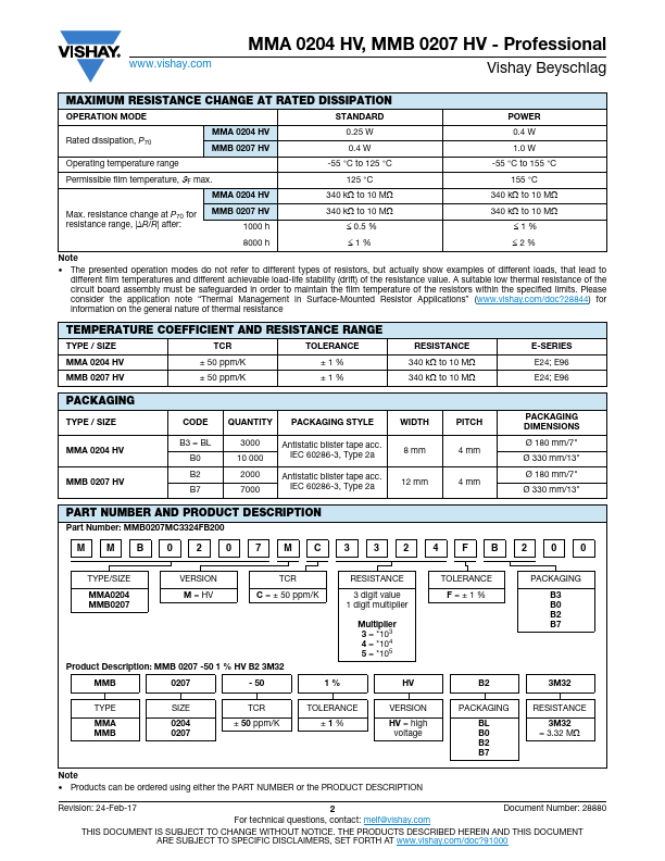 MMA0204HV