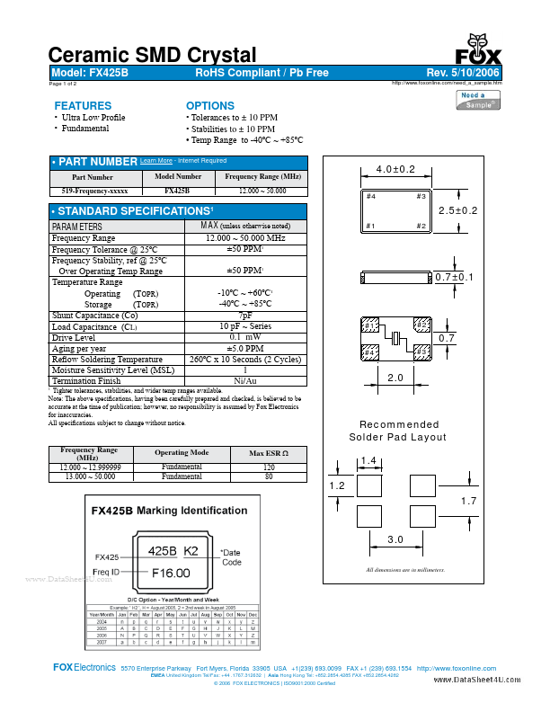 FX425B