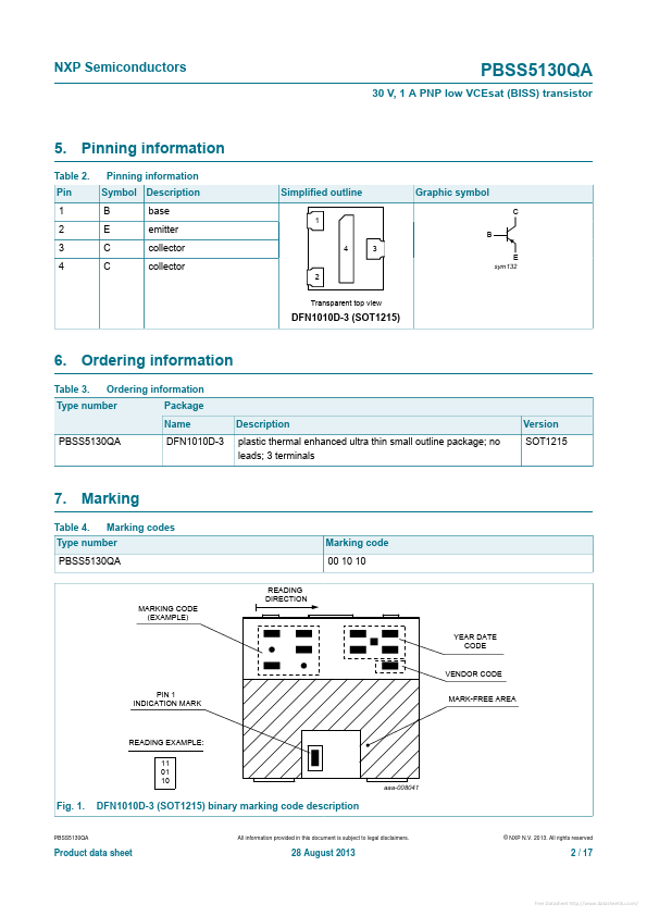 PBSS5130QA