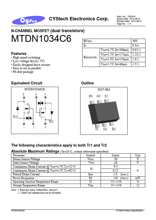 MTDN1034C6