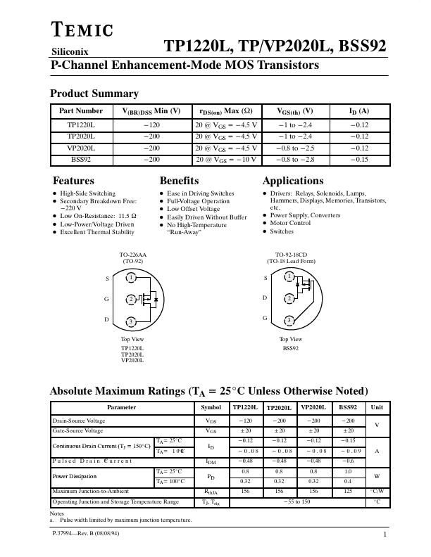 TP1220L