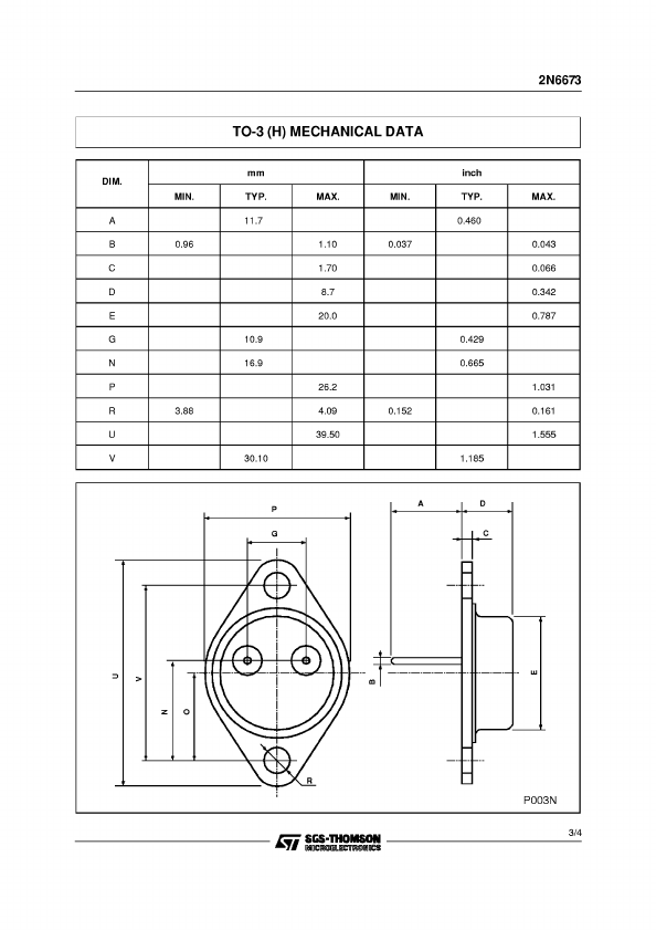 2N6673