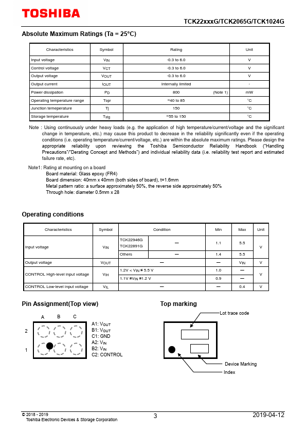 TCK1024G