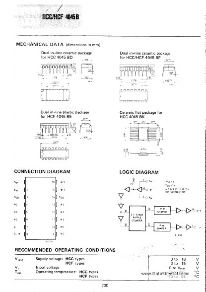 HCF4045B