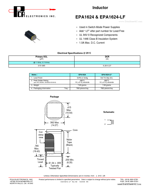 EPA1624-LF