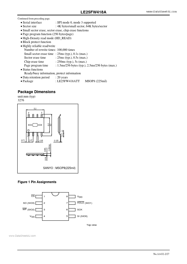 LE25FW418A