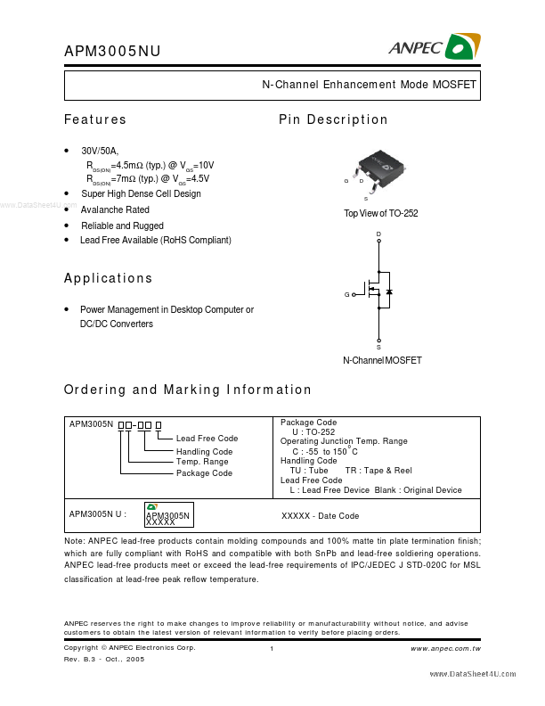 APM3005NU