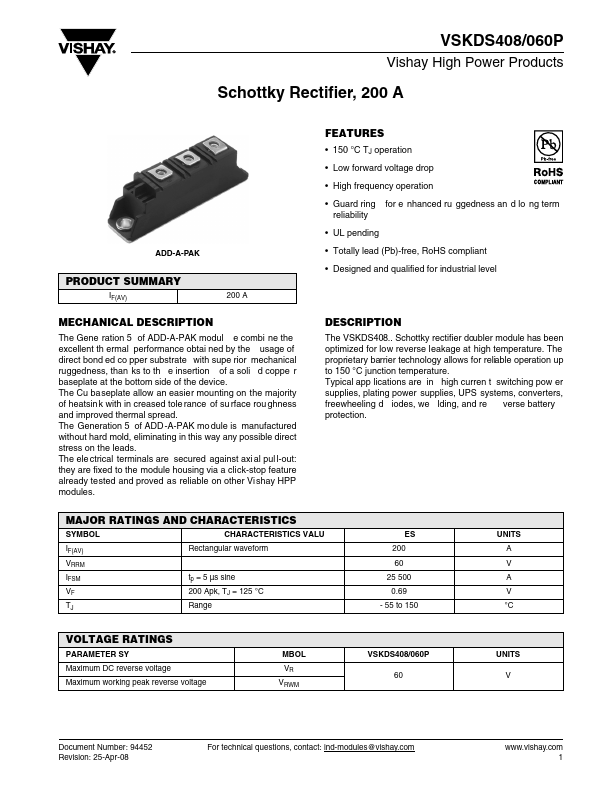 VSKDS408-060P