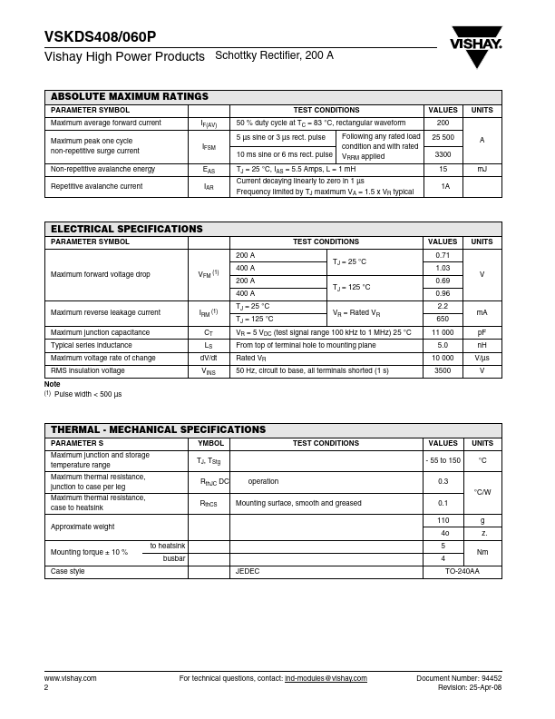 VSKDS408-060P