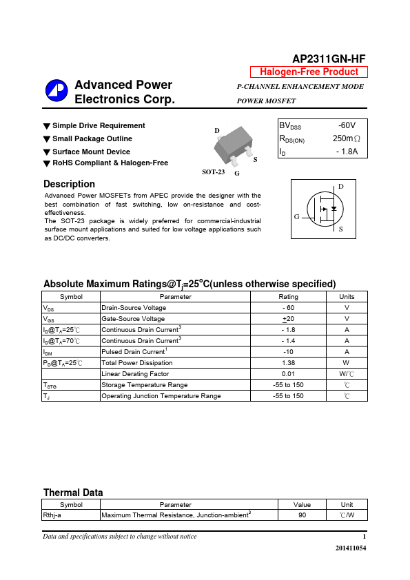 AP2311GN-HF