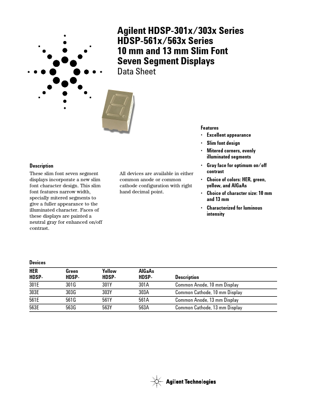 HDSP-563A