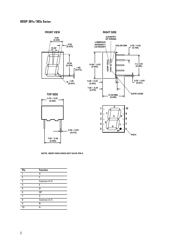 HDSP-563A