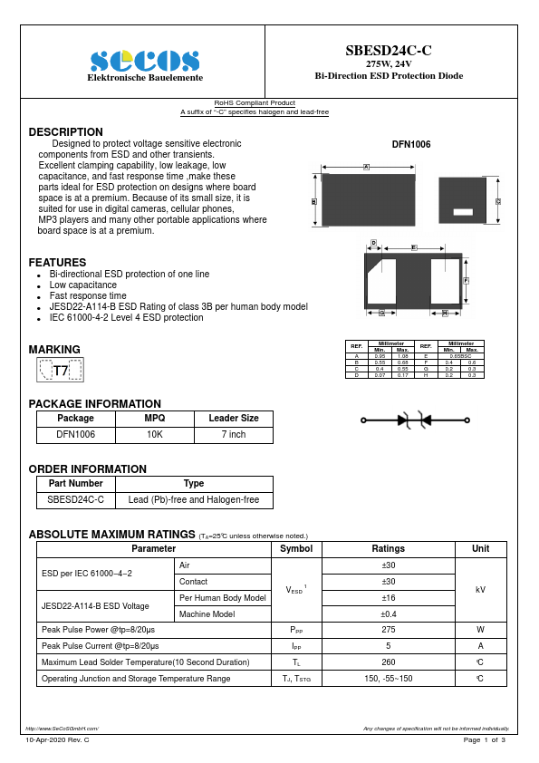 SBESD24C-C