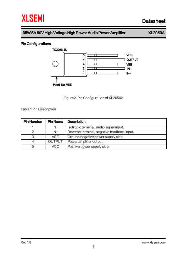 XL2050A