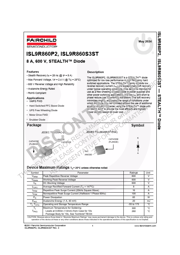 ISL9R860P2