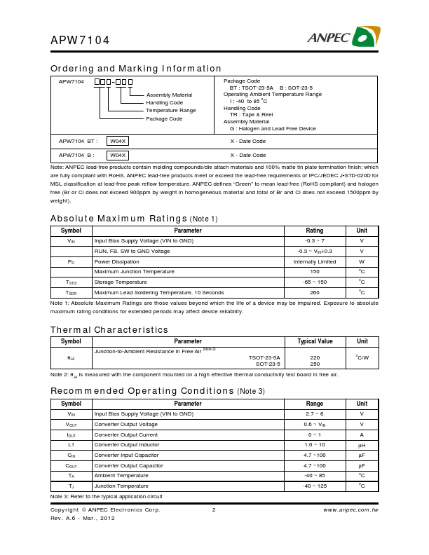 APW7104